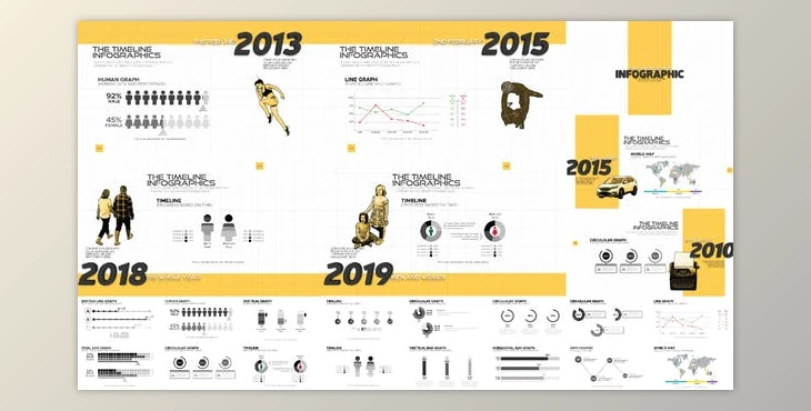 Download The Timeline Style Infographics (Videohive 29798641) - AE Project