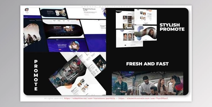 Download Smooth Website Promo (Videohive 33749525) - AE Project