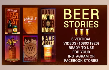 Download <span class='badge badge-warning'>Six</span> Beer Stories (Videohive 33776081) - AE Project