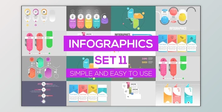 Download Infographics Set 11 (Videohive 24981486) - AE Project