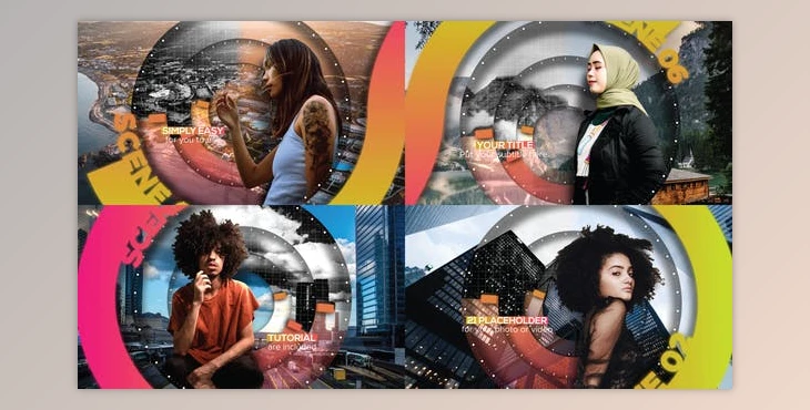 Download Colorful Circular Opener (Videohive 30144662) - AE Project
