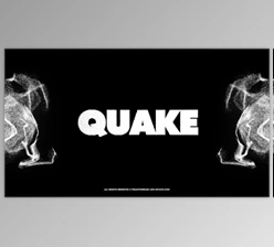 Download Quake! The Black Typography (Videohive 23708113) - AE Project