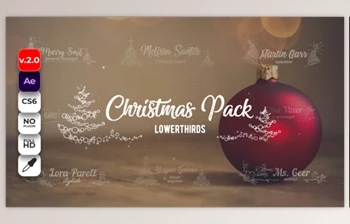 Download Christmas Lower Thirds (Videohive <span class='badge badge-warning'>22852137</span>) - AE Project