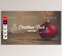 Download Christmas Lower Thirds (Videohive 22852137) - AE Project