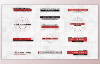 Download <span class='badge badge-warning'>Cinematic</span> HUD Titles (<span class='badge badge-warning'>Videohive</span> 21586776) - AE <span class='badge badge-warning'>Project</span>