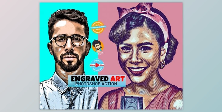 Download Engraved Art Effect By MRI STUDIO