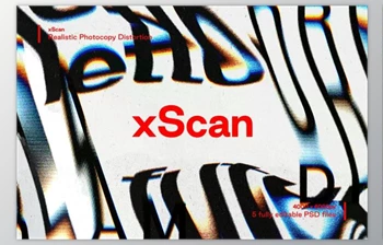 Download <span class='badge badge-warning'>xScan</span> – Photocopy Distortion Effect By Studio 2am (PSD)