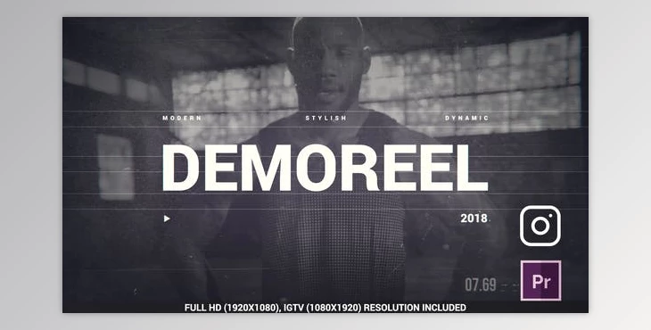 Download Dynamic Demo Reel IGTV (Videohive 21654595) - PR Project