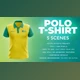 Download Polo T-shirt - 5 Scenes Mockup Template - Animated Mockup PRO (Videohive 33808963) - AE Project