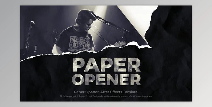 Download Paper Opener - Paper Slideshow (Videohive 33805164) - AE Project