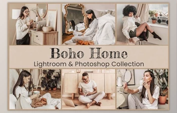 Download Boho <span class='badge badge-warning'>Home</span> Lightroom Photoshop LUTs By EpicoMedia (Mob, Desk)