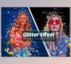 Download Glitter Effect Photoshop Action By Studio Retouch