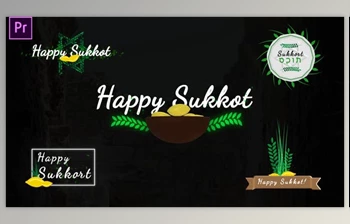 Download Sukkot <span class='badge badge-warning'>Titles</span> - Jewish Holiday (<span class='badge badge-warning'>Videohive</span> 33746846)