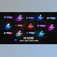 Download Glow Social Lower Thirds (Videohive 33745102)