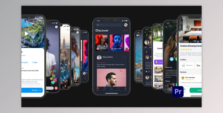 Download App Promo 2 in 1 for Premiere Pro (Videohive 33737391)