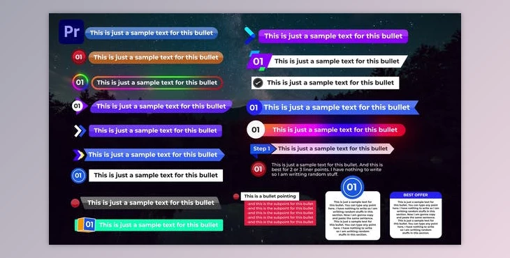 Download Advance Bullet Pointing (Videohive 33729934)