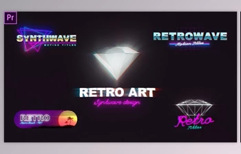 Download <span class='badge badge-warning'>Retro</span> 80s Titles (Videohive 33718444)