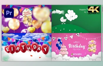Download Happy Birthday <span class='badge badge-warning'>Opener</span> | Mogrt (Videohive 33727399)