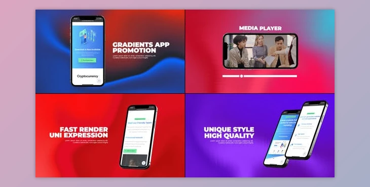 Download Gradients App Promo (Videohive 33842704) - AE Project