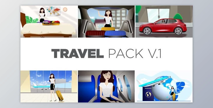 Download Travel Pack V.1 (Videohive 33843474) - AE Project