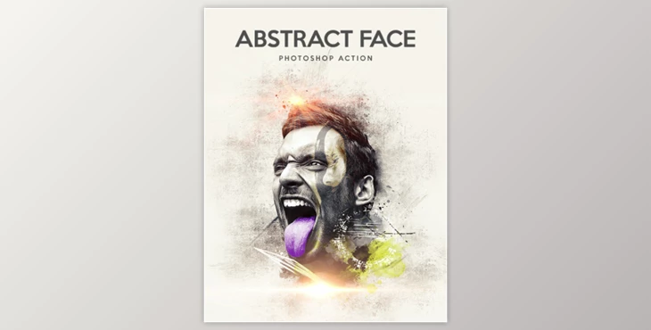 Download Abstract Face – Photoshop Action By dgas99 (ABR, PAT, ATN)
