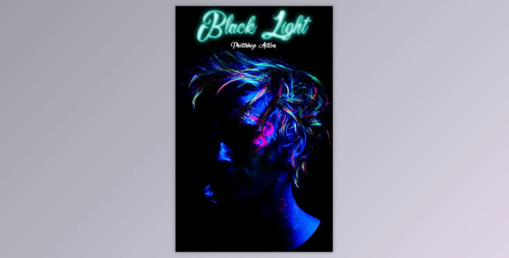 Download Black Light Photoshop Action By nostromo (ABR, ATN)