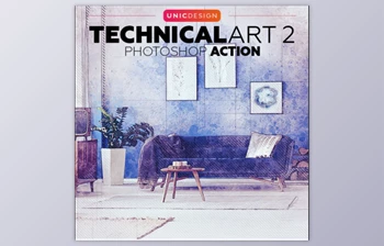 Download TechnicalArt <span class='badge badge-warning'>2</span> Photoshop Action By UnicDesign (ABR, PAT, ATN)