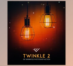 Download Gif Animated Twinkle 2 Photoshop Action By walllow