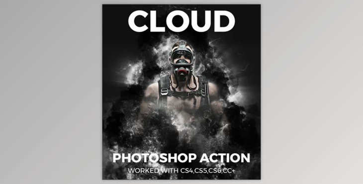 Download Cloud Photoshop Action By Leo99Design (ATN, ABR)