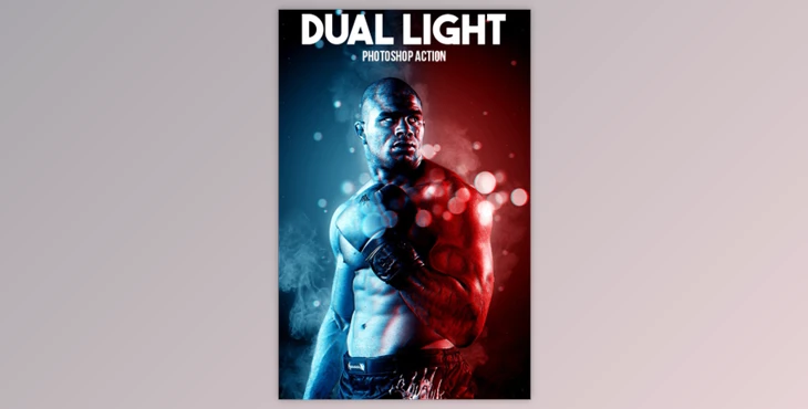 Download Dual Light Photoshop Action By IndWorks (ABR, PAT, ATN)