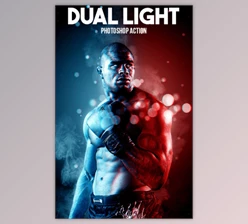 Download Dual Light Photoshop Action By IndWorks (ABR, PAT, ATN)
