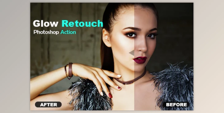 Download Glow Retouch Photoshop Action By fokkira