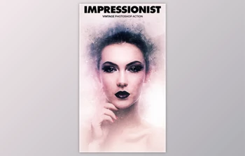 Download Impressionist Vintage Photoshop Action By KGNDesign (ABR, <span class='badge badge-warning'>PAT</span>, ATN)