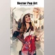 Download Vector Pop Art Photoshop Template By idle_idea (PSD)