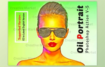 Download Oil Portrait Photoshop Action V-5 By <span class='badge badge-warning'>Studio</span> Retouch