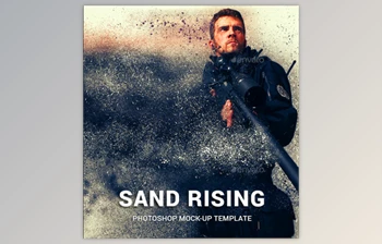 Download Sand Dispersion Photoshop Template Mock-<span class='badge badge-warning'>Ups</span> 20751370 (PSD)