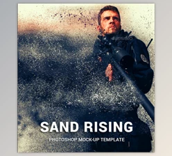 Download Sand Dispersion Photoshop Template Mock-Ups 20751370 (PSD)