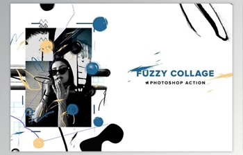 Download Fuzzy Collage <span class='badge badge-warning'>Photoshop</span> Action 6357886