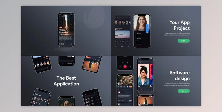 Download Mobile App Promotion B146 (Videohive 33880376) - AE Project