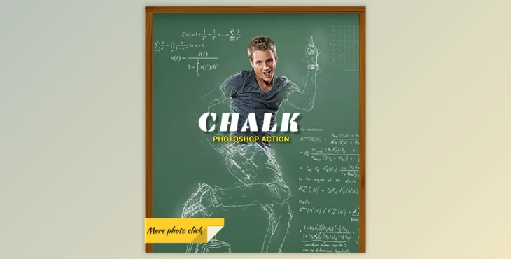 Download Chalk Photoshop Action 20542829