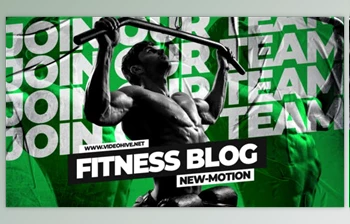 Download Powerful Bodybuilding Fitness Blog <span class='badge badge-warning'>Intro</span> (<span class='badge badge-warning'>Videohive</span> 33818585)
