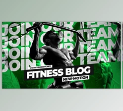 Download Powerful Bodybuilding Fitness Blog Intro (Videohive 33818585)