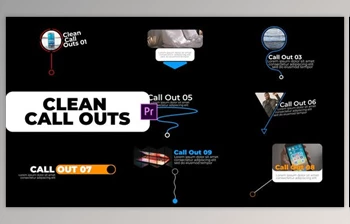 Download Clean Call Outs (<span class='badge badge-warning'>Videohive</span> 33801664) - PR <span class='badge badge-warning'>Project</span>