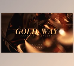 Download Gold Way (Videohive 33907333) - AE Project