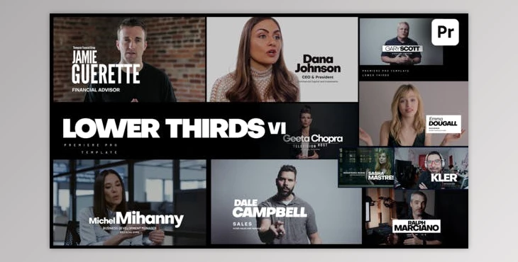 Download Lower Thirds VI (Videohive 33893606) - PR Project