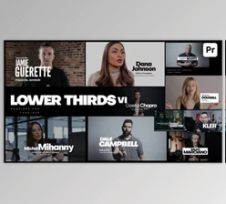 Download Lower Thirds VI (Videohive 33893606) - PR Project