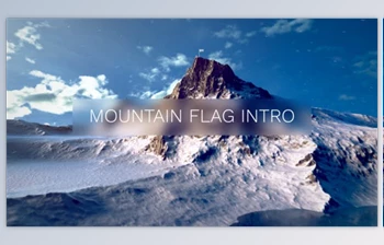 Download Mountain Flag <span class='badge badge-warning'>Intro</span> (<span class='badge badge-warning'>Videohive</span> 33797074) - AE Project