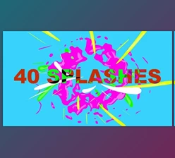 Download 40 Animated Splashes (Videohive 33913094) - AE Project