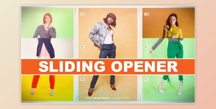 Download Sliding Opener (Videohive 31091879) - AE Project