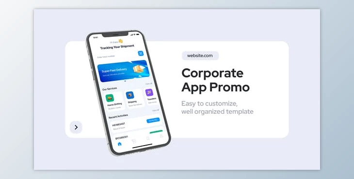 Download Corporate App Promo (Videohive 33964473) - AE Project